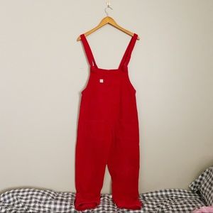 lucy and yak corduroy dungarees